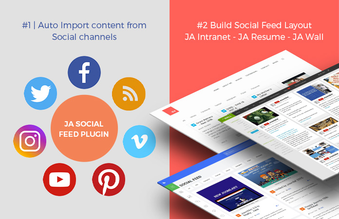 Build a Social or RSS Feed Site with Joomla in